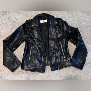 Faux Leather Jacket H&M